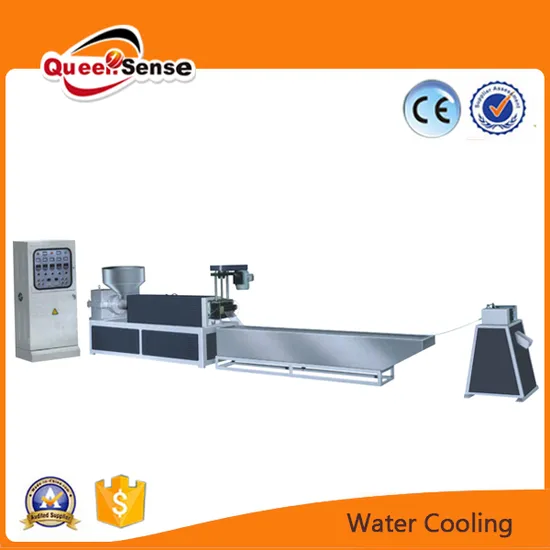 Recycle Plastic Waste Water Cooling Granulating Machine