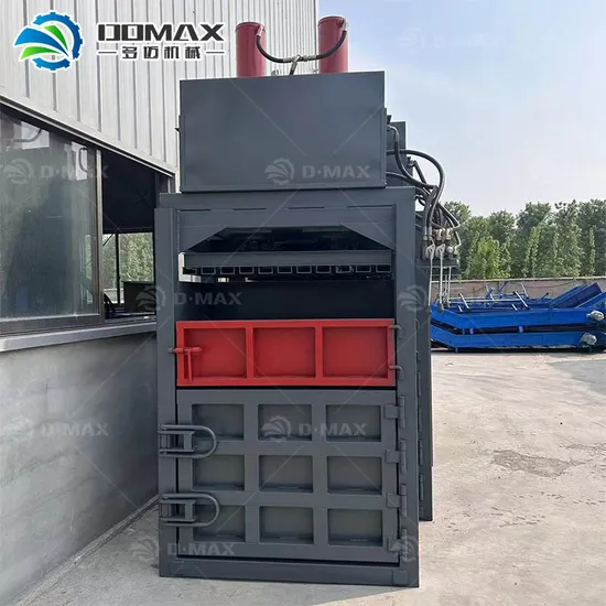 Fast Speed Vertical Hydraulic Baling Machine Baler Machine for Cardboard Waste Paper Pet Bottle