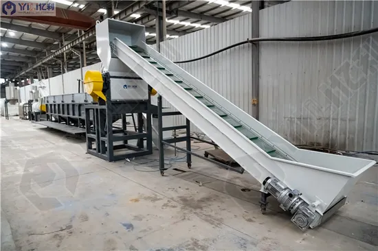 Bottles Washing Line Designed for High Capacity Plastic Recycling Process