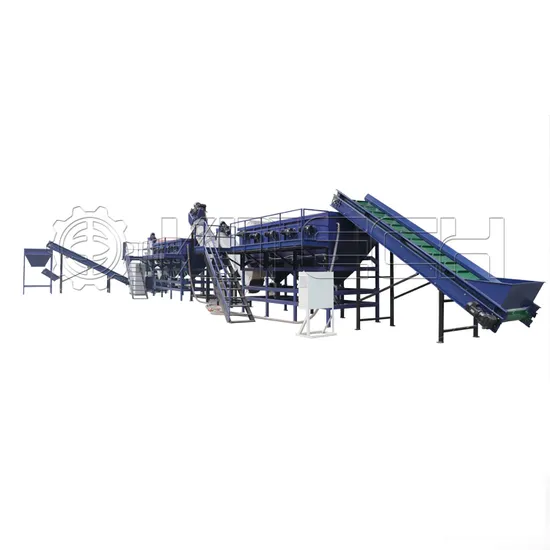 500kg/H Waste Film Woven Bags Plastic Recycling Washing Machine