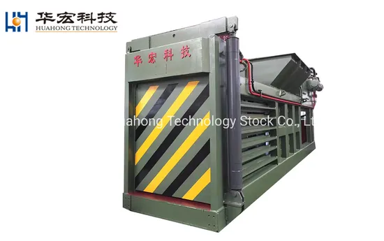Hpm-125 Semi-Automatic Horizontal Non-Metal Baler Is Easy to Add Material