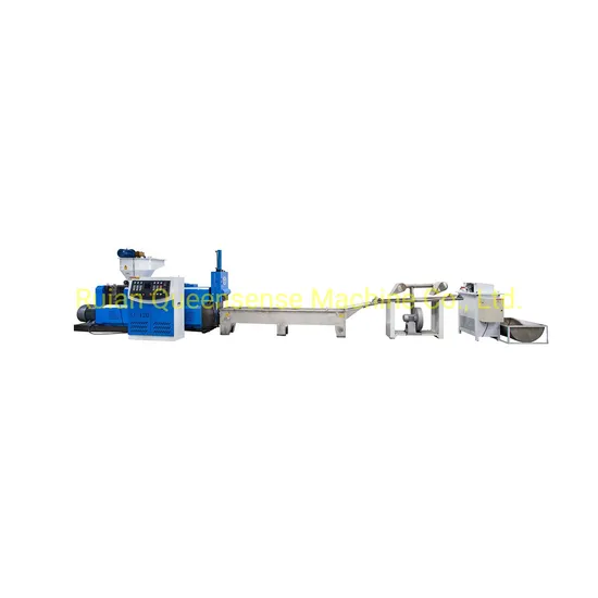 Double Screw Plastic Recycling Machine