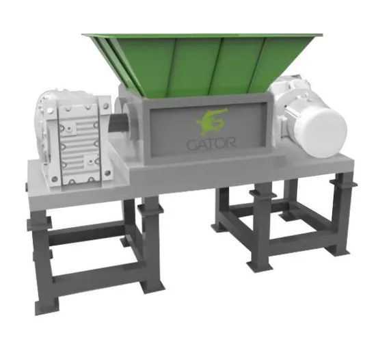Small Size Two Shaft Shredder Waste Cardboard Shredder