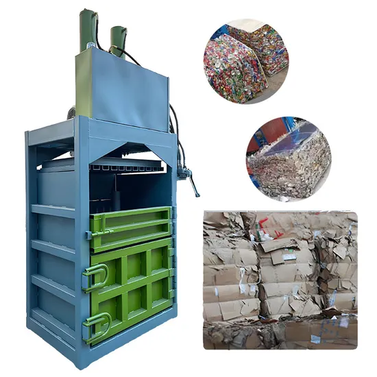 Hydraulic Waste Carton Baler Aluminum Can Compression Baling Waste Cardboard Machine