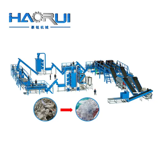 12mm, 14mm, 16mm, 18mm, 20mm Automation Machine Plastic Recycling Line