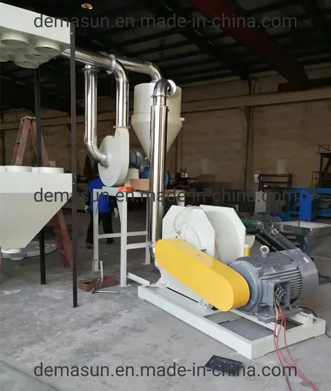 Plastic PVC PE PP Recycled Material Milling Machine Plastic Pulverizer Plastic Machine Waste Plastic Grinder Machine Recycling Material Powder Machine