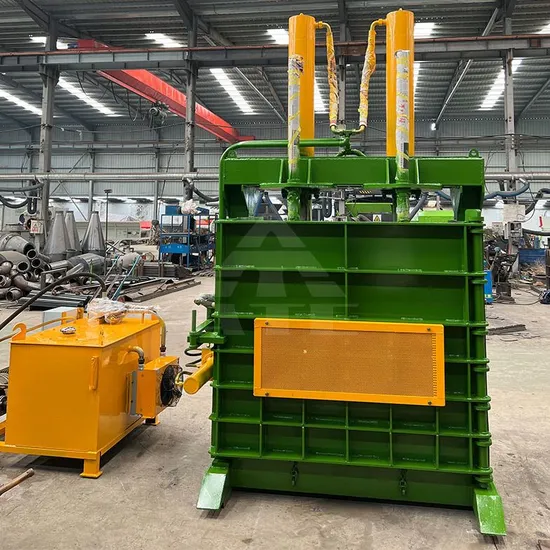 Cheap Recycling Machine Hydraulic Press Vertical Tires Tyre Baler Machine