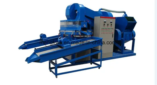 Waste Cable Scrap Recycling Machine with Auto Separator for Copper and Plastic