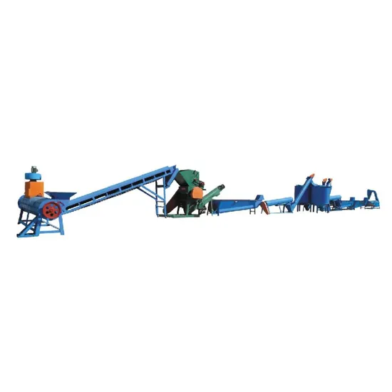 300kg/H - 5000 Kg/H Pet PP PE HDPE Plastic Bottles Crushing Washing Machine