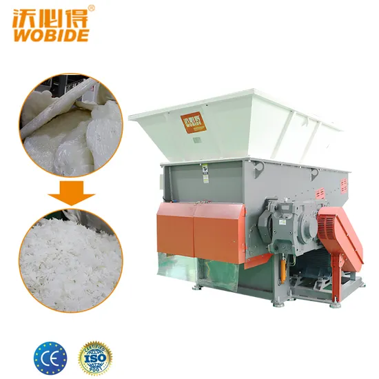 OEM ODM CE Certified PP Lump and Block Shredder Machine