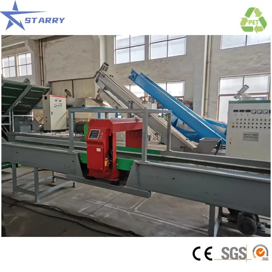 Automatic High Capacity Plastic Crushing Pet Bottle Recycling Machine Line