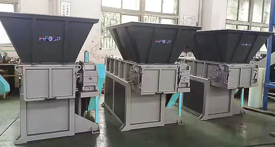 Plastic Lumps WoodPaper Wastes Single Shaft Shredder with Motor Power(37kW)