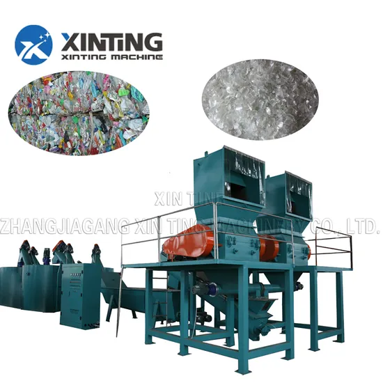 Manufacturing Plant Applicable Industries and New Condition Machine Recycling Plastic
