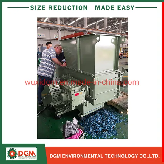 Commercial Waste Pallet Lump Wood Plastic Recycling Crusher Shredder