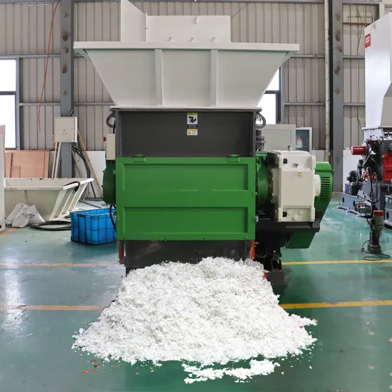 Linea Triturazione Plastic Machine De Recyclage Plastique Fabric Shredder Machine