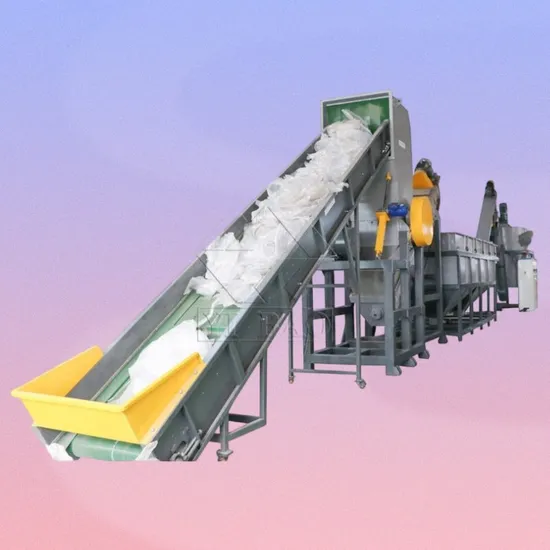 PE Pet Film Recycling Machine Waste Plastic Recycling Machine Line Plant Waste Plastic Crusher and Washing Machine