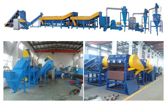 PE PP Film Washing Cleaning Crushing Pelletizing Line