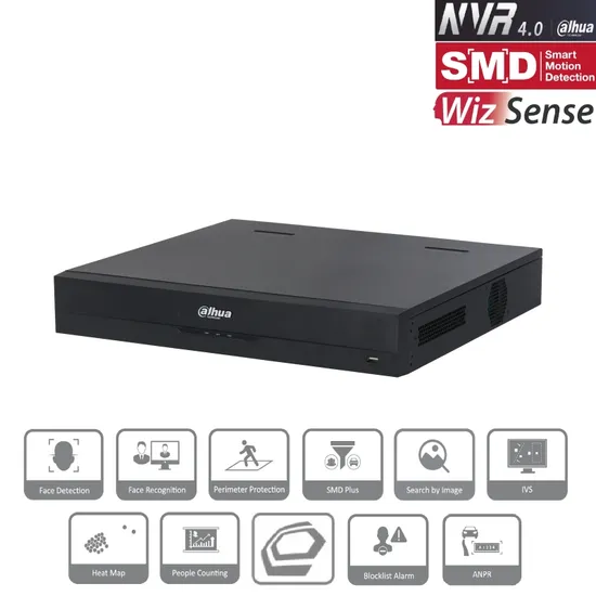 Dahua Hikvision 16CH 32CH 64CH Network Recorder NVR Xvr Digital Video DVR