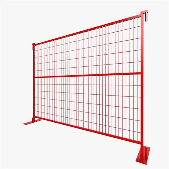 Outdoor Fence Temporary Fence/ Mobile Fences Steel Fence Barrier Panel for Construction Site Safety Protection/ Canada Metal
