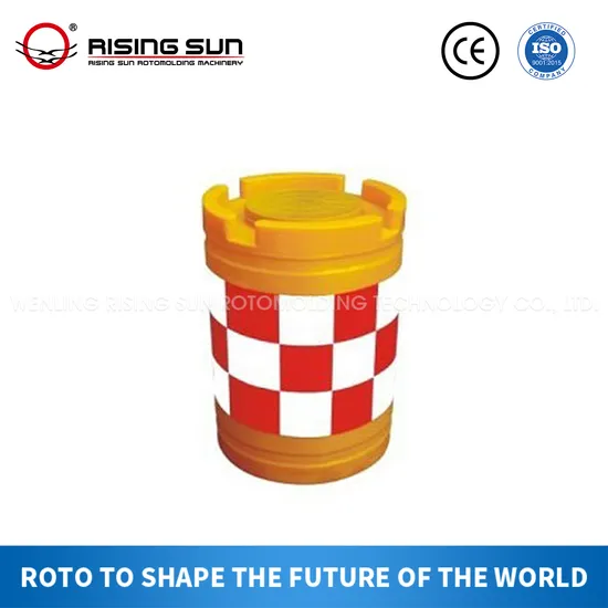 Customized OEM Rotational Molding Plastic Road Barrier