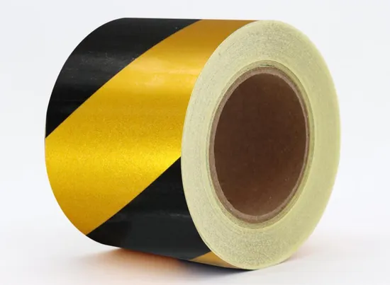Flame Retardant Warning Reflective Tape Yellow Reflective Hazard Caution Conspicuity Tape