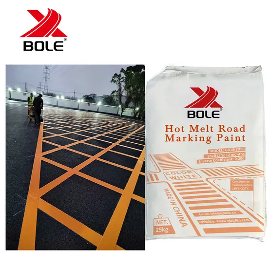 Brightness Customized Thermoplastic Reflectorized High Way Road Marking Paint Coating Powder