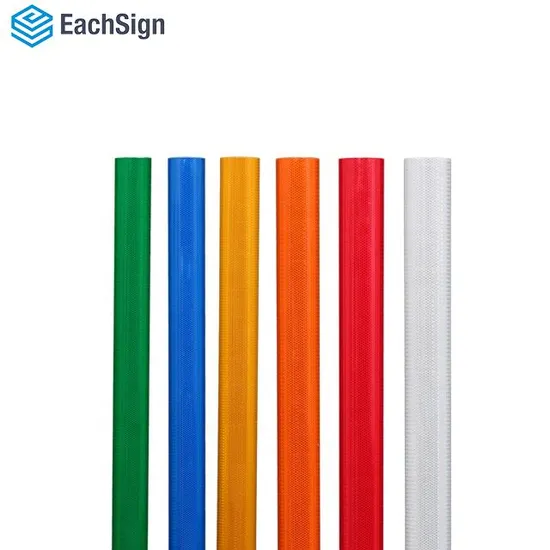 Commercial Advertising Grade Pet Type Reflective Sheeting for Vest Traffic Sign