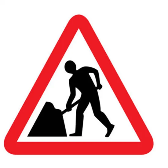 Traffiic Sign Road Construction Informative Aluminum Traffic Reflective Warning Sign