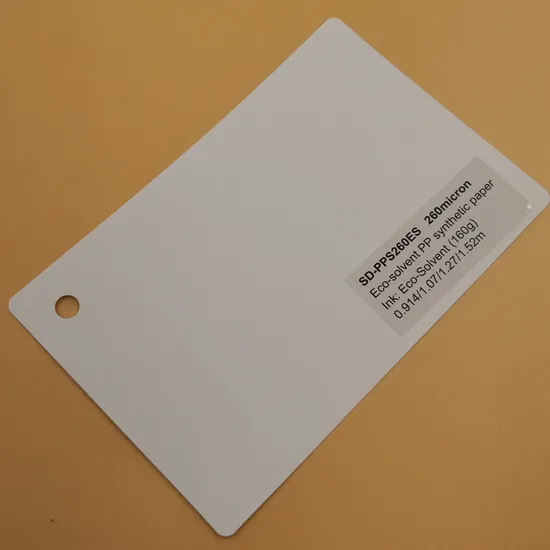 Sounda PP Paper for Printing PP Synthetic Paper Roll