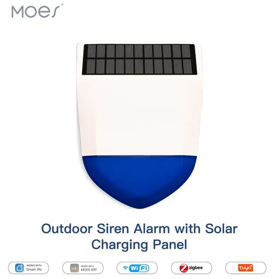 Tianlai Home The Remote Control and Alarm Device WiFi Bluetooth Smart Solar Siren Alarm