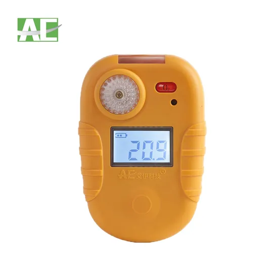 96*65*32mm Rechargeable Handheld Gas Sniffer for 0-1000ppm Co with LCD Display