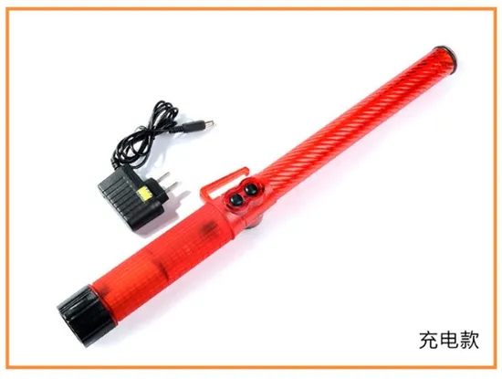 Length 43cm Concert LED Flashlight Stick Traffic Control Baton Traffic Wand