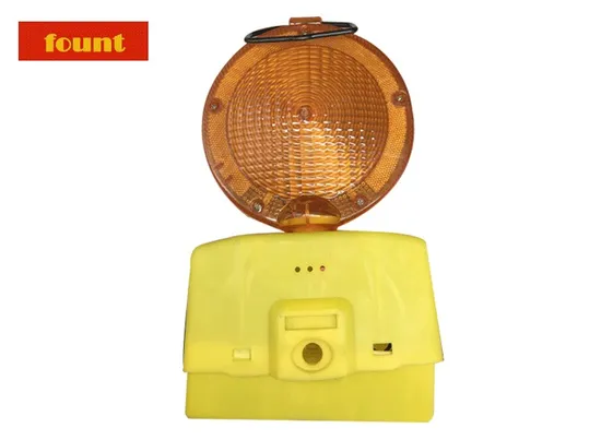 Battery Powered LED Flashing Warning Barricade Light