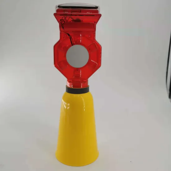 Flashing Amber Sunflower Pathway Light for Outdoor Garden Safety