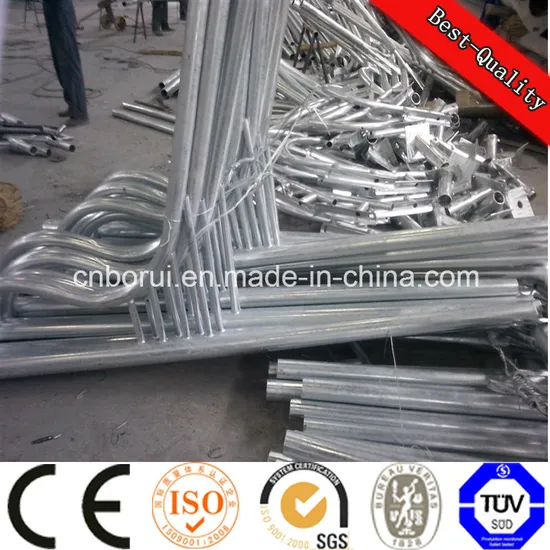 Galvanized Camera and CCTV Camera Poles