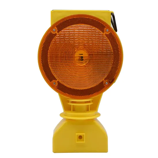 Waterproof Solar Battery Powered Lights LED Warning Lamp Traffic Road Safety Barricade Light