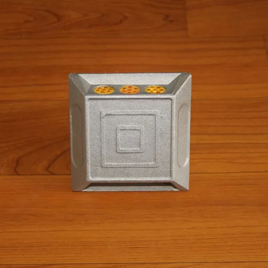 Aluminium Road Studs with Glass Beads Reflector