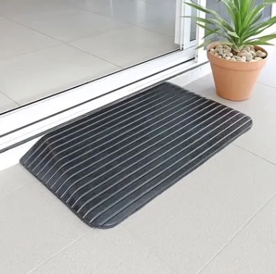 Rubber Wedge Ramps/Home Threshold Ramps/Entry Rubber Ramp with Handles
