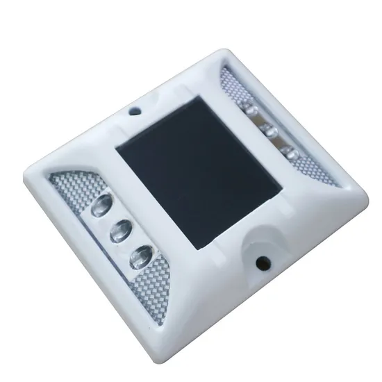 Aluminium Alloy Solar Powered LED Flashing Square Road Stud Waterproof Outdoor Double Sides Cat Eyes Reflective Road Stud