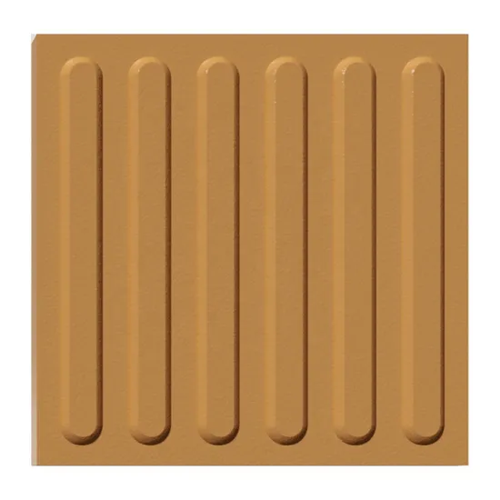 Warning Walking Anti-Slip Waterproof 300X300 Outdoor Floor Tactile Tiles