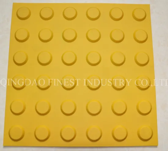 China Rubber Blind Tactile Indicators/Rubber Tactile Tiles/Tactile Paver/Tactile Warning Indicator