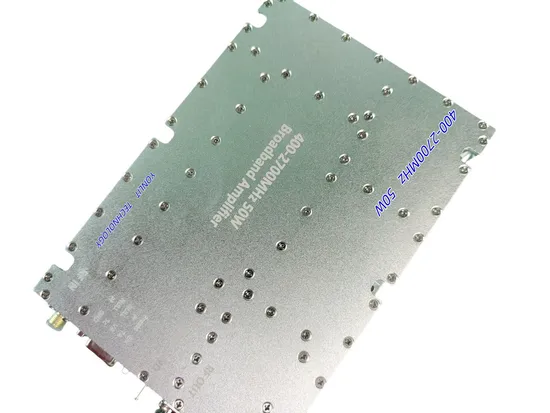 Ultra Broadband GaN Cw 400-2700MHz 50W Radio Frequency Power Amplifier