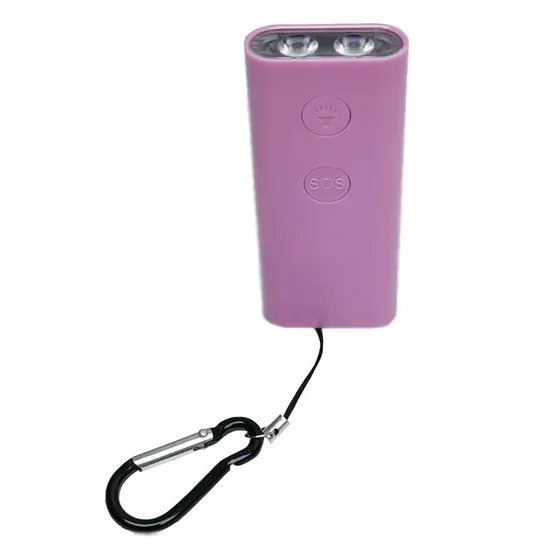 Mini Personal Alarm Keychain with LED Flashlight for Women