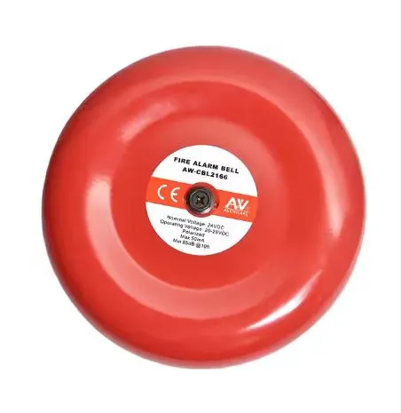 220V 10-Inch Diameter Fire Alarm Bell Fire Bell 250mm