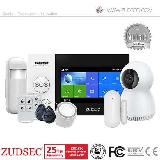 Factory Price 4G/2g Smart Life Intrusion WiFi Touch Anti-Thief Intruder Wireless Burglar GPRS/GSM Home Security Alarm with APP Control