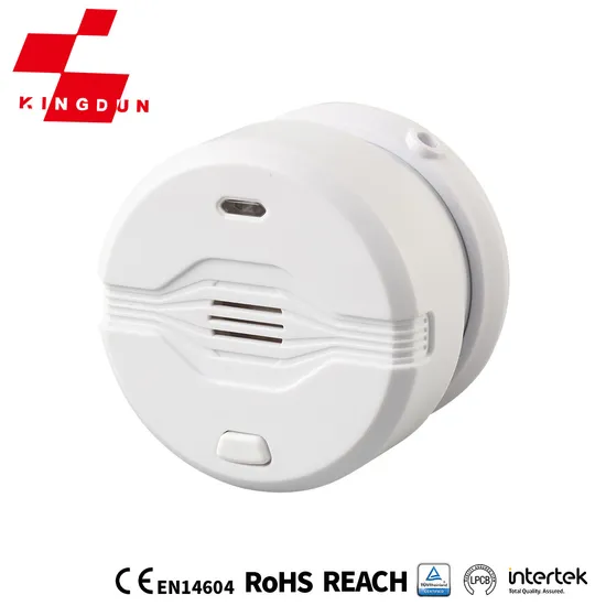 Mini Size 5y Battery Smoke Detector Compliance with En14604