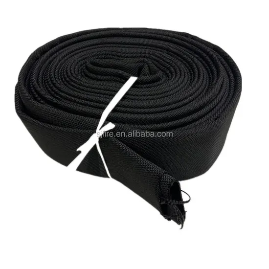 High-Quality 1 Inch Fire Hose Roll Made From Canvas PVC PU Rubber