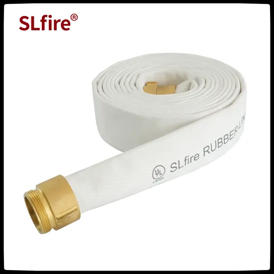 High Pressure Fire Hose Single/Double Jackets with Aluminum America Threaded Coupling