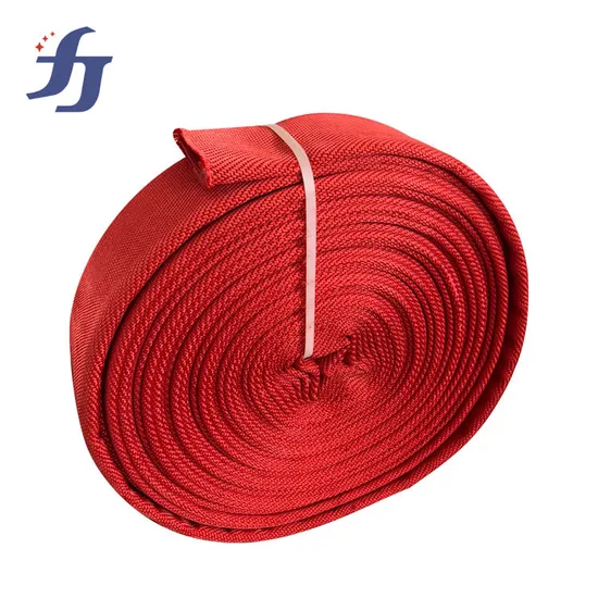 65mm Canvas Double Jacket High-Pressure PVC Ribbed Flexible Fire Hose