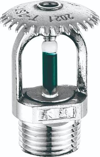 High Quality 1/2 Inch DN15 Brass Pendent Type Fire Sprinkler Head Fire Extinguishing System Protection 68 Degrees